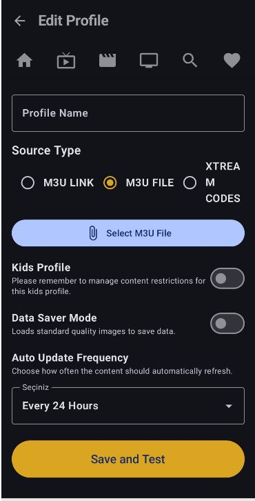 Mobile Setup Step